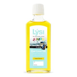 Lýsi junior Omega 3 Aceite Hígado Bacalao Limón Niños 240ml Apto Lactancia