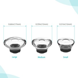 3X Voyager Legend Eartips Replacement,Ultra Comfort Silicone Voyager Ear Tips Kit with in-Ear Foam for Plantronics Ploy Voyager Legend & 5200 Earphone-S/M/L