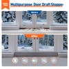MAGZO Door Draft Stopper, 72 Inch Under Door Draft Blocker