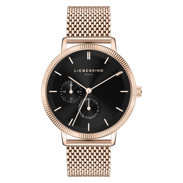 Liebeskind Berlin Multifunctional Watch LT-0309-MM IP, Rose Gold, Bracelet