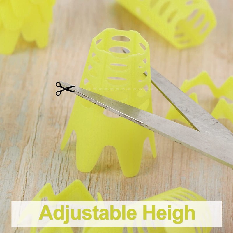 15pcs Golf Mat Tees Plastic Golf Simulator Tees for Winter