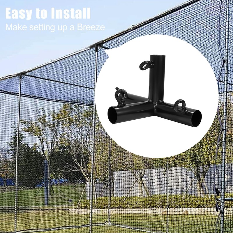 Aoneky 2pcs 4 Way Corner Canopy Fitting - Fits 1"