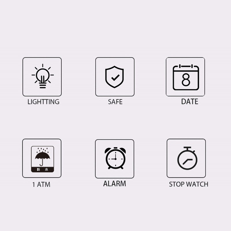 Multifunctional Luminous Clip On Carabiner Watch Mini Quartz Watch Compass