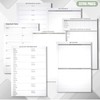 Budget Planner and Monthly Bill Organizer - Financial Planner Organizer