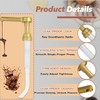 2-Pack Gold Sauce Pump Dispenser for 64 oz Bottles -