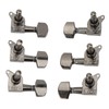 Small Square Fully Enclosed Locking Tuners 3L 3R Metal String