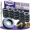 Filzada 20 x Teflon Glides for Screwing – Diameter 22
