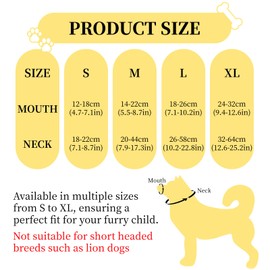 Beruhigende Augenmaske für Hunde, Nylonkappe, Augenmaske zur Linderung von Angstzuständen, Welpen, Haustiere, beruhigende Hundemaske mit verstellbarem Nackenband, für kleine, mittelgroße und große