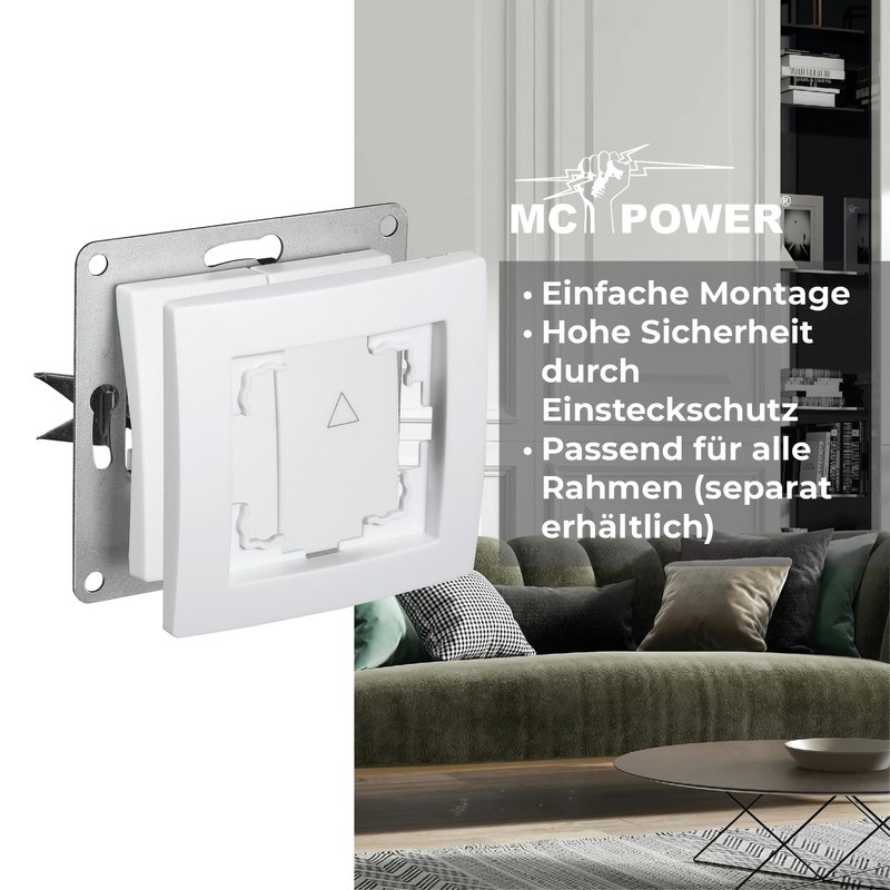 mcpower Flair” Switch, 250 V/10 A, UP, Up And Down