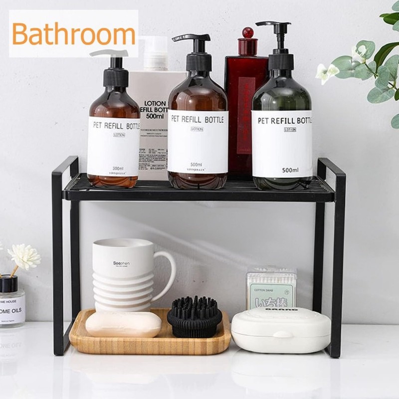 Spesh Kitchen Cupboard Shelf 33x21x23.5cm Cupboard Shelf Organiser Kitchen Countertop