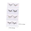 Gatuida 4Pairs Sequins False Eyelashes Set Lashes with Butterflies and