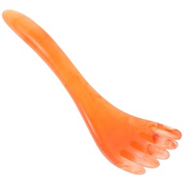 Mikinona Five Claw Jade Comb Handmade Massager Tool for Facial Beauty Acupoint Massage Gua Lightweight Travel Friendly Random Color Random Color