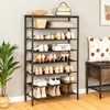 MAHANCRIS 8-Tier Shoe Rack, Large Capacity Shoe Shelf, Shoe Organizer