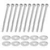 Intake Manifold Bolts Stainless Steel Corrosion Resistant Replacement for Chevy