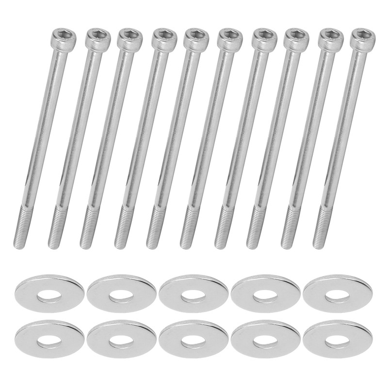 Intake Manifold Bolts Stainless Steel Corrosion Resistant Replacement for Chevy