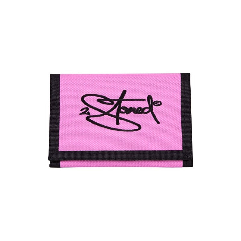 2Stoned Unisex Wallet with Velcro Fastening Made of Polyester in