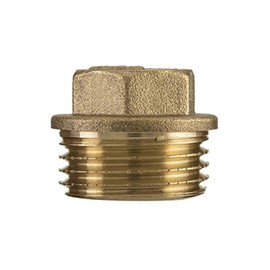 1/2" inch Wire bsp Male Brass Pipe Screw Hexagonal Protective Cap Tube end Cap