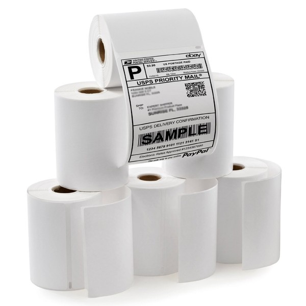 SJPACK 6 Rolls 4XL Labels 4 x 6 1744907 Address