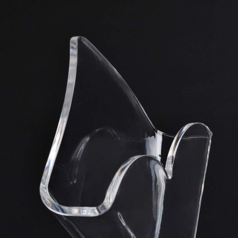Transparent Acrylic Napkin Holder Paper Serviette Dispenser Decorative Tissue Rack