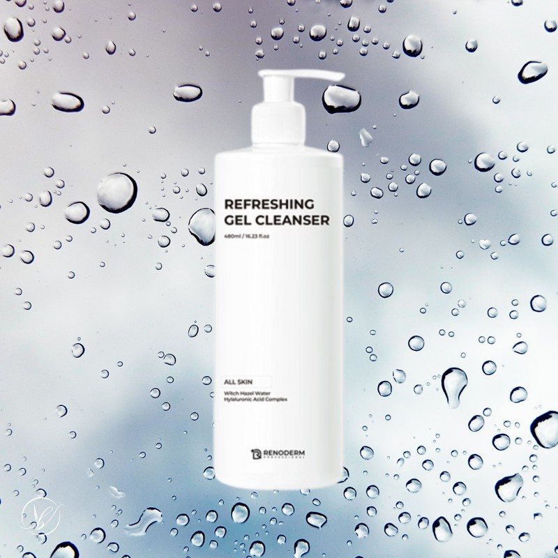 Lenoderm Refreshing Cleansing Gel Cleanser / 레노덤 리프레싱 클렌징겔 클렌저