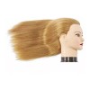 Training Head Maniqui Cabeza Cabello Natural Rubio 55cm Training Head