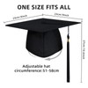 DIELOVEHUA Bachelor Hut, Unisex Doktorhut, Abschluss Hut, Graduation Hat, Graduation