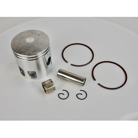 70cc PISTON & RING SET 47mm BORE / 12mm WRIST PIN FOR JOG, MINARELLI, 2 STROKE GY6 STORE