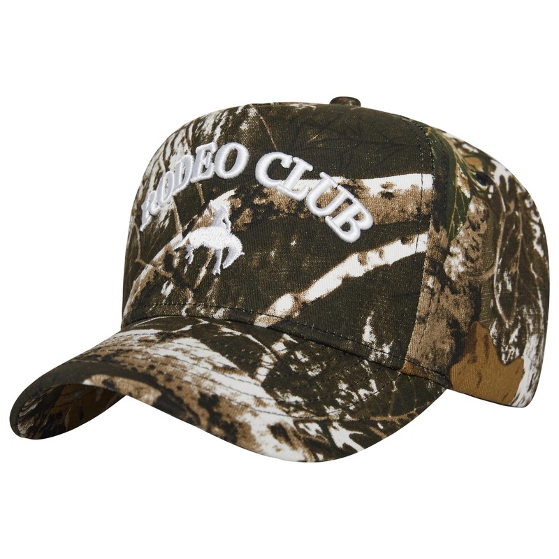 Rodeo Club Camo Western Trucker Hat | Hombres y mujeres