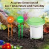 Smart Soil Moisture Meter: Zigbee Soil Tester with Moisture/Temperature Sensor,