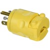 Leviton 20 Amp, 125 Volt Plug, 520PV, Yellow