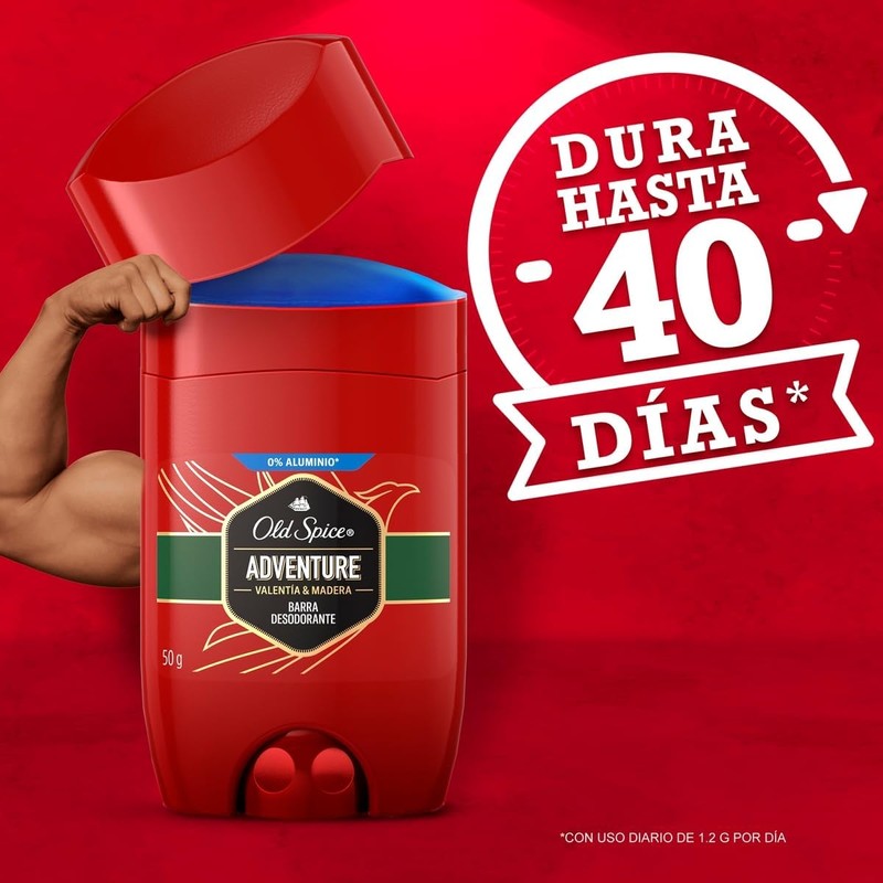 Desodorante Old Spice Adventure 50 g – Aroma a madera