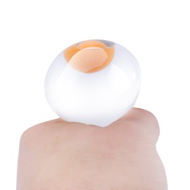 SPLAT IT Egg Yolk Stress Relief Splatter Water Toy (2 Pack) , White