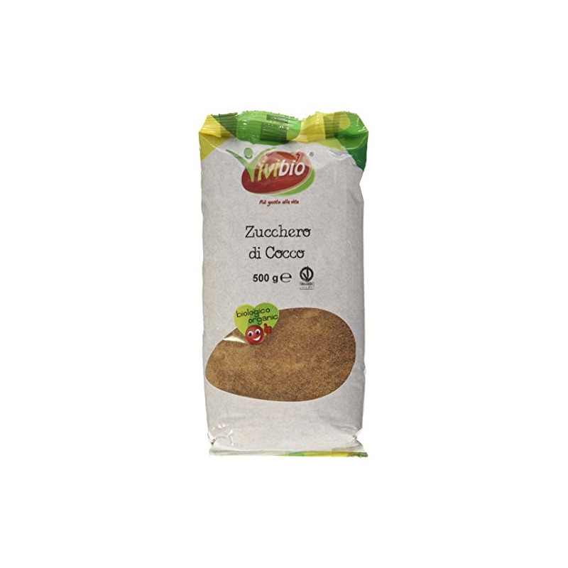 Vivibio Zucchero di Cocco Bio, 500g