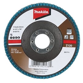 Makita D-63775 Flap Disc - Zirconia Aluminium