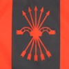Falange Española de las JONS Flag 18'' x 12'' cords