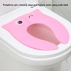 Kids Folding Potty Seat Pad Portable Travel Baby Toddler Toilet