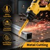 GRENPRO 34 Pcs Reciprocating Saw Blade Set with Organizer Pouch,