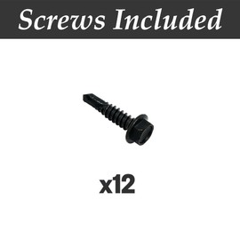 skysen Carbon Steel Vinyl Wood Fence Post Mount Gate Latch(2066-cs-p)