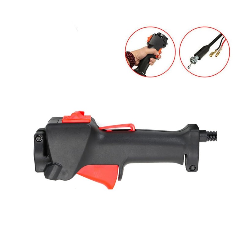 Trimmer Throttle Control Handle Switch, Strimmer Trigger 1.1M Cable Set,