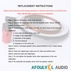 AFOULYKL Audio Aftermarket Replacement Horn Diaphragm for Samson CDR34 Driver