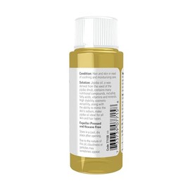 NOW Solutions, Jojoba Oil, 100% Pure Moisturizing, Multi-Purpose Oil for Face, Hair and Body, 1-Ounce