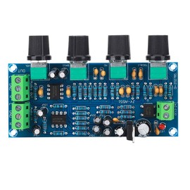 Preamp Tone Board Single Power Supply Electric Preamp with Fever Quality Electronic Component for NE5532 Amplifier