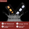 BINQIGOO Car LED Front Bumper Fog Light Compatible with 2014-2023
