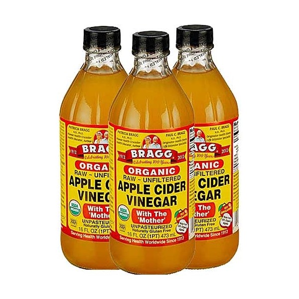 Bragg Apple Cider Vinegar Organic 3x473ml