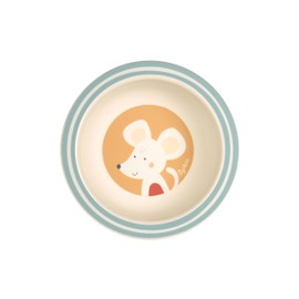 Sigikid Bowl Mouse rPET "4 Friends" Yellow, One Size