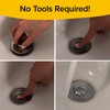 Mer-Maid Drain Magic Extra-Rugged Universal Sink Stopper, AS-SEEN-ON-TV, Instantly Replace
