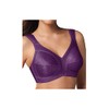 Playtex Women's 18 Hour Original Comfort Strap Wirefree Bra, Plum
