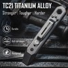 KeyUnity Titanium EDC Multitool - Pocket Pry Bar and Bit