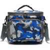 FlowFly Insulated Reusable Lunch Bag Adult Large Lunch Box for