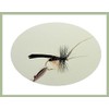 12 Special Dry Trout Flies, Black Horn Sedge, G &